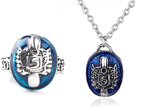 Anello collana pezzi the - 2,