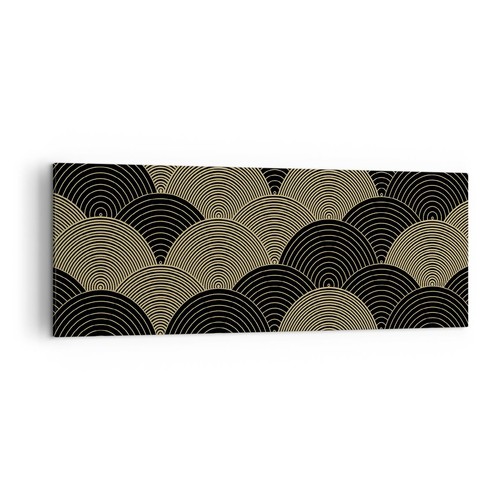 Quadro tela 140x50cm nero - tela,
