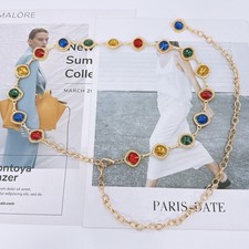 Cintura donna strass pancia