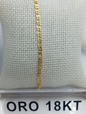 Bracciale in oro giallo 750 18
