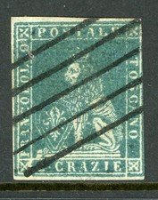 Italia 1851 Toscana 2cr Blu