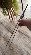 2 Pinze inox Dritto 48cm