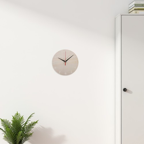 Kit pannello orologio legno - kit,