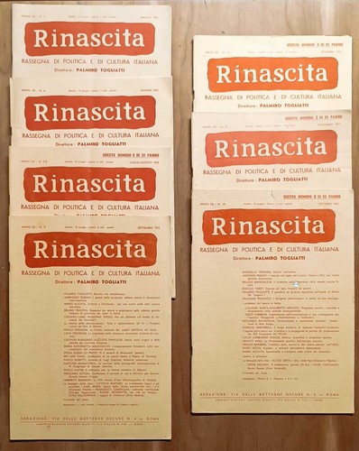 Rinascita rassegna di - rassegna,