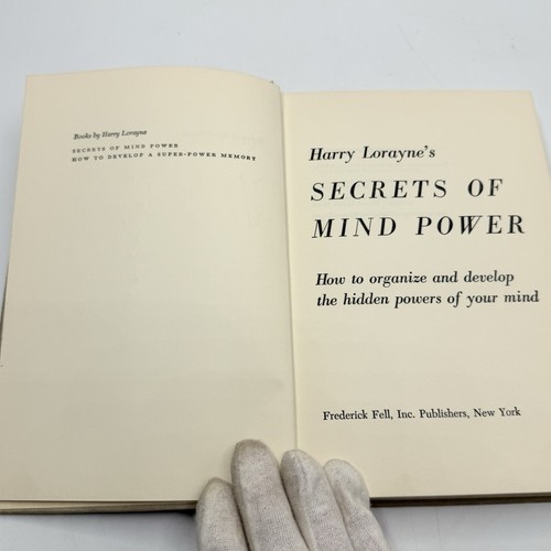 1961 secrets mind power - 1961,