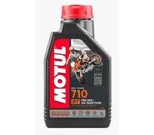 1 LITRO MOTUL 710 2T OLIO 100%