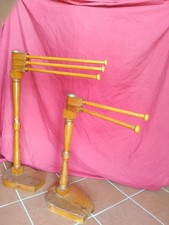 vintage porta asciugamani legno