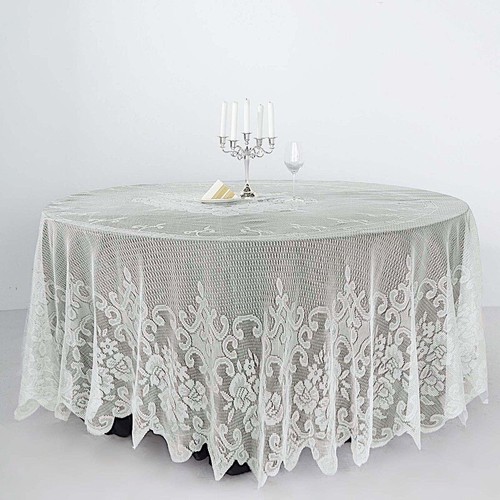 Tovaglia rotonda pizzo - in,