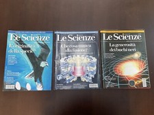 LE SCIENZE RACCOLTA 3 RIVISTE LUGLIO AGOSTO SETTEMBRE 2012