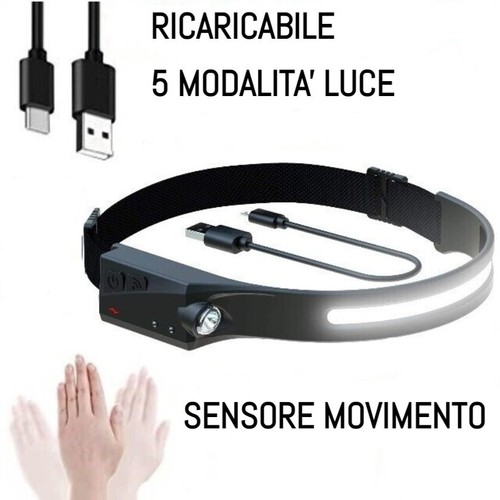 Lampada frontale led cob - lampada, 3