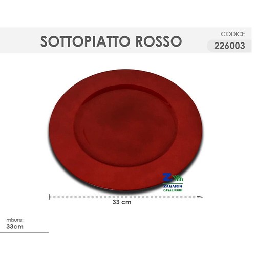 Sottopiatto natalizio colore - natalizio,