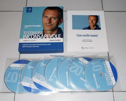 Audiolibro gianrico carofiglio - gianrico,