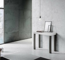 Tavolo consolle allungabile EVERYDAY SMALL bianco frassino salotto cucina