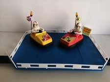 RARO AUTOSCONTRO CON PISTA ANTENNE LUMINOSE ANNI '80