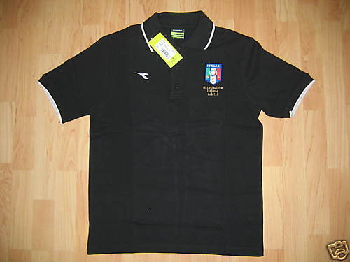 0261 diadora polo bianca - tg.,