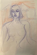 Disegno illustrativo di nudo