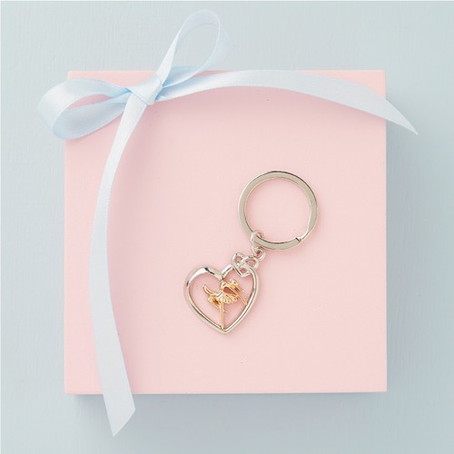 Portachiavi ballerina con