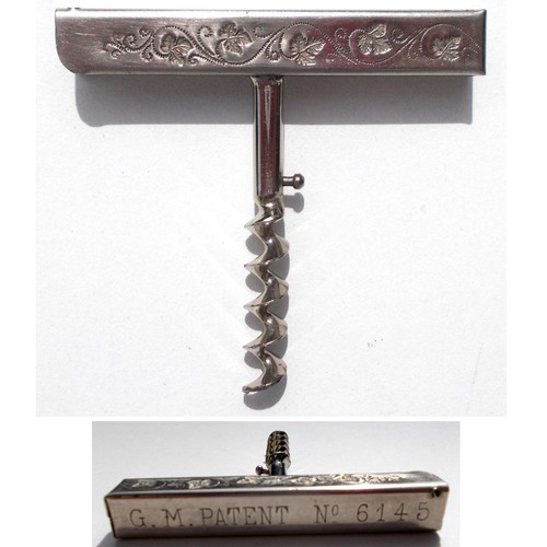 Ancien tire bouchon 1892 - ancien,