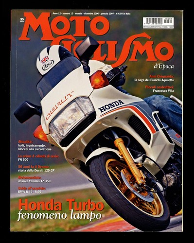 Rivista motociclismo epoca - rivista,