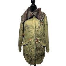 Cappotto Desigual verde parka
