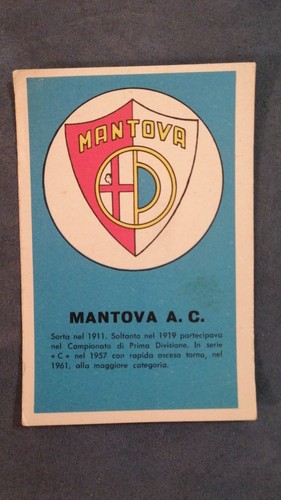 Cartolina ufficiale mantova - ufficiale,