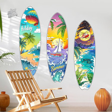 Wall stickers surfboard - wall,
