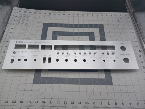 Piastra frontale yamaha - piastra,