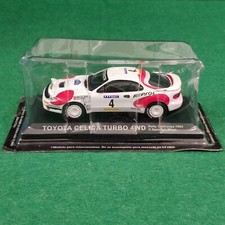 Die cast 1/43 Modellino Toyota Celica Turbo 4wd 1992 Sainz Moya Rally Catalunya