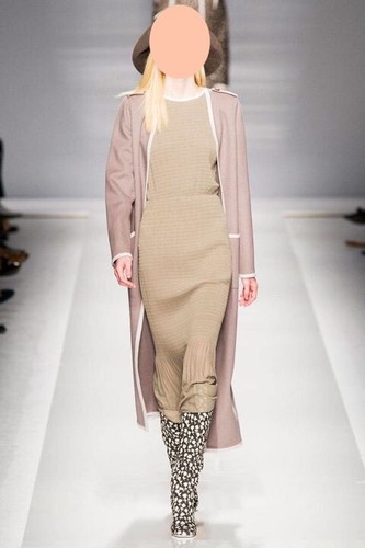 Max mara sfilata vestaglia - sfilata,