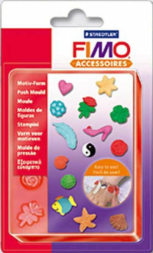 Fimo push moulds stampini - push,