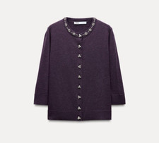 Zara maglione donna gioiello