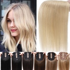 Topper per capelli umani veri