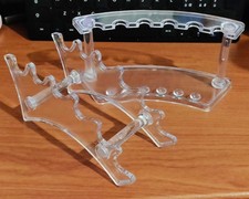 2 Espositori In Acrilico Trasparente