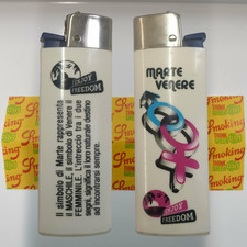 ACCENDINO COLLEZIONE SMOKING ENJOY FREEDOM SERIE SIGN SIMBOLO MARTE VENERE RARO