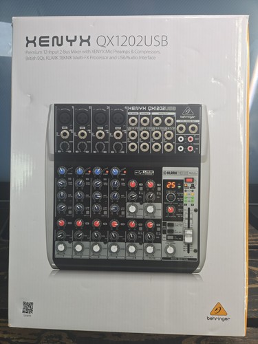 Mixer behringer xenyx q1202usb - mixer,