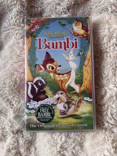 Disney bambi vhs - disney, walt