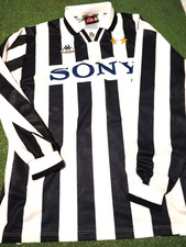 Juventus 1995-1997 Maglia Calcio Football Shirt Vintage Kappa sony Jersey XL
