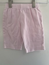 Pantalone Circo bambina tinta unita rosa morbido 100% cotone elastico in vita 0-3M
