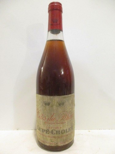 Côtes rhône lupé cholet - côtes, lupé-cholet