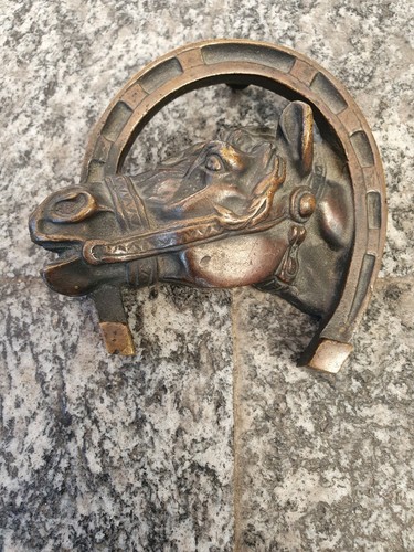 Ferro bronzo cavallo vintage - bronzo,