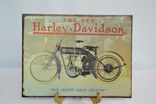 VECCHIA TARGA HARLEY DAVIDSON