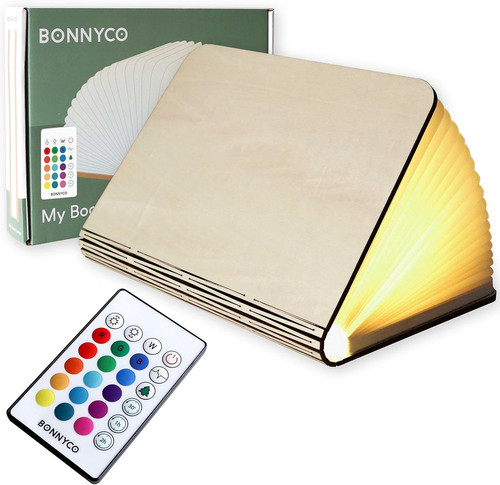 Lampada libro led pieghevole - libro,