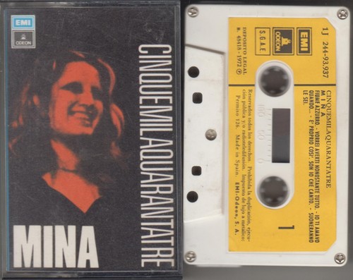 Mina cassette tape - mina,