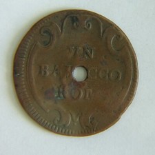 Stato Pontificio 1 Baiocco ROM