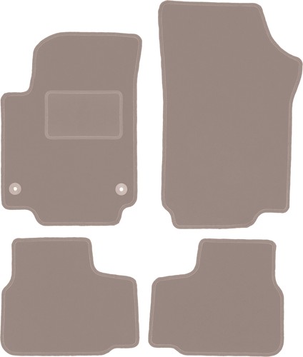 Tappetini velluto beige - in,