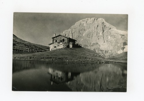 Cartolina dolomiti baita - cartolina,