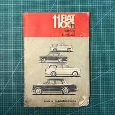 Fiat 1100 libretto uso e - fiat,
