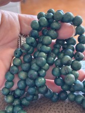 Collana Collane Lunga Tagua Avorio Vegetale 