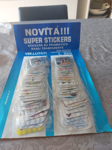 Super stickers vellutati anni - stickers,