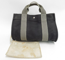 Autentica borsa tote in tela Hermes Cannes PM #40243